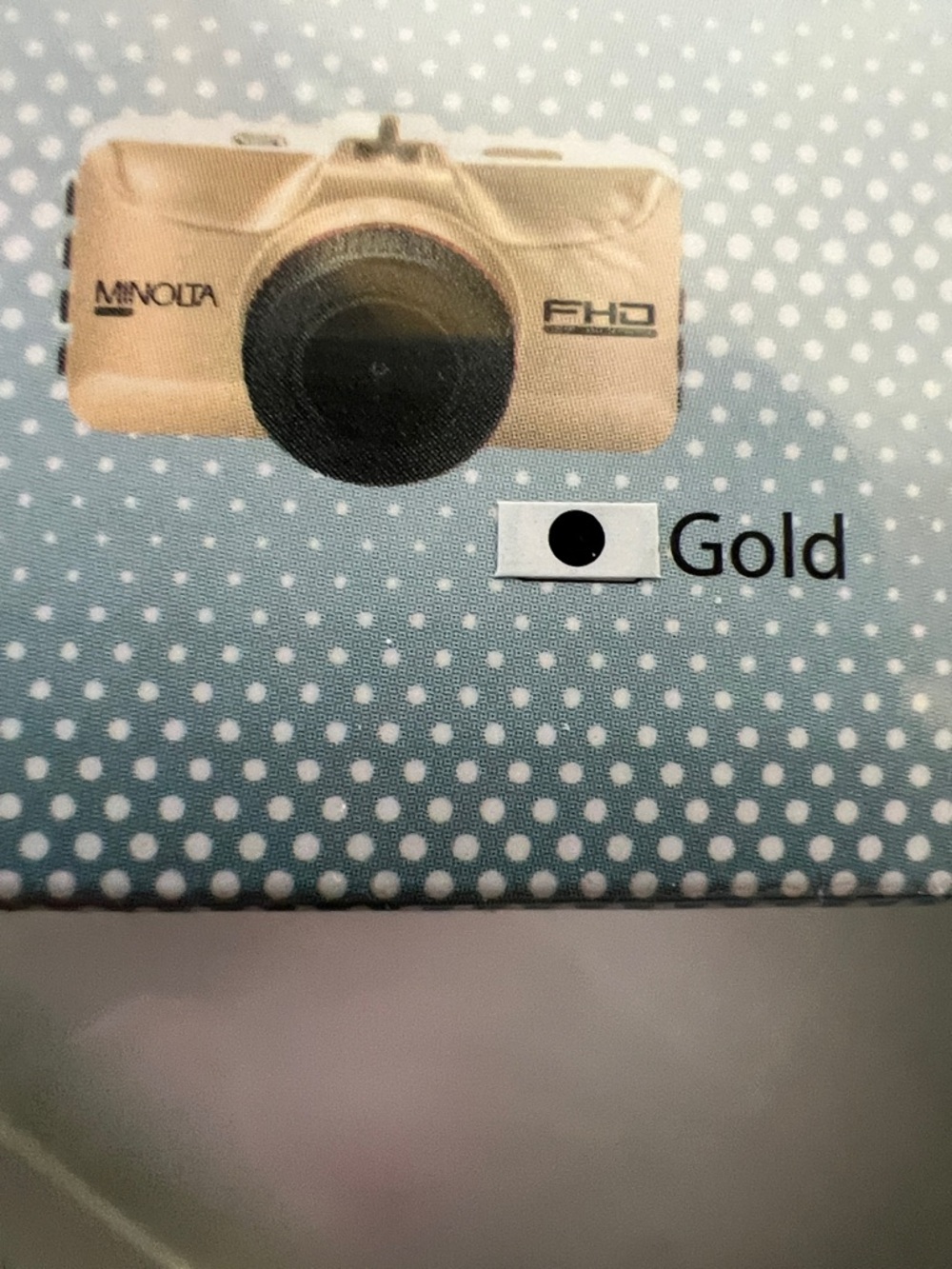 ⭐️NEW GOLD MNCD50 1080p Full HD Dash Cam 3.0" LCD Screen Wide Angle Lens Minolta - Picture 10 of 17